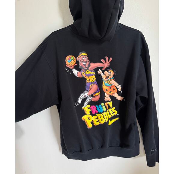 Nike Lebron x Fruity Pebbles Mens Sz M Dri-Fit Standard Issue Hoodie DV0017-010 - Picture 1 of 13